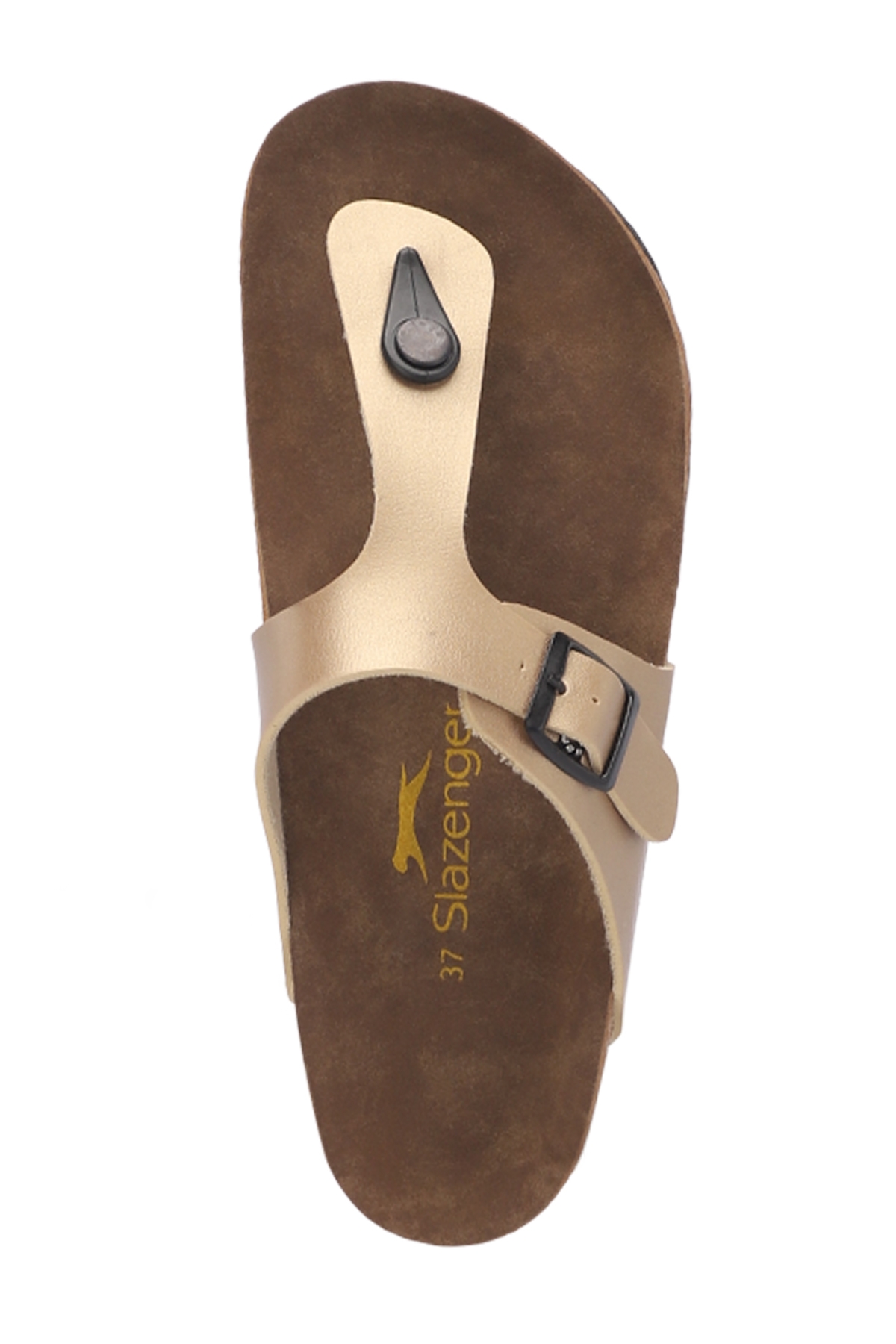 LUKE Kadın Parmak Arası Altın Terlik - Görsel 6