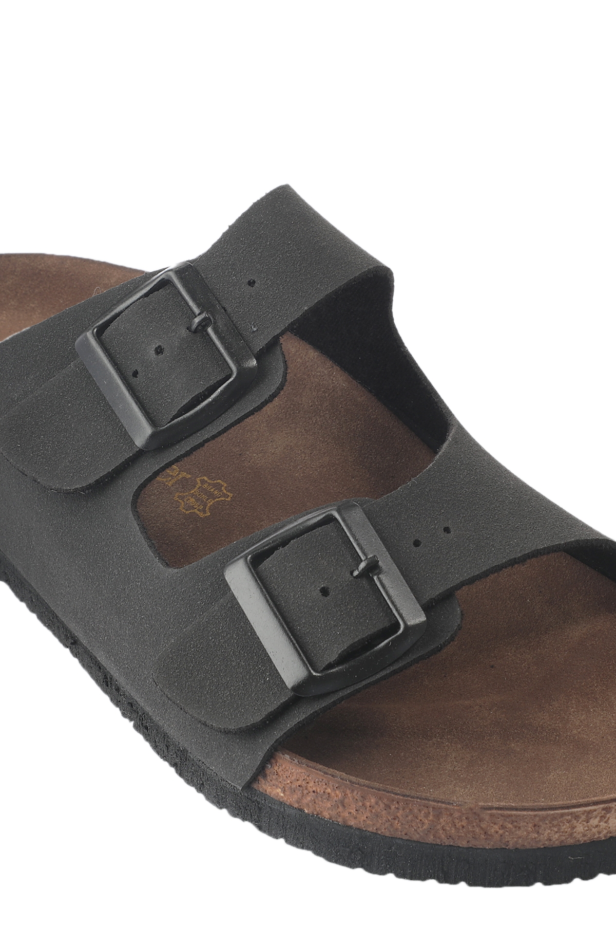 Slazenger LENS Erkek Siyah Nubuk Terlik - Görsel 5