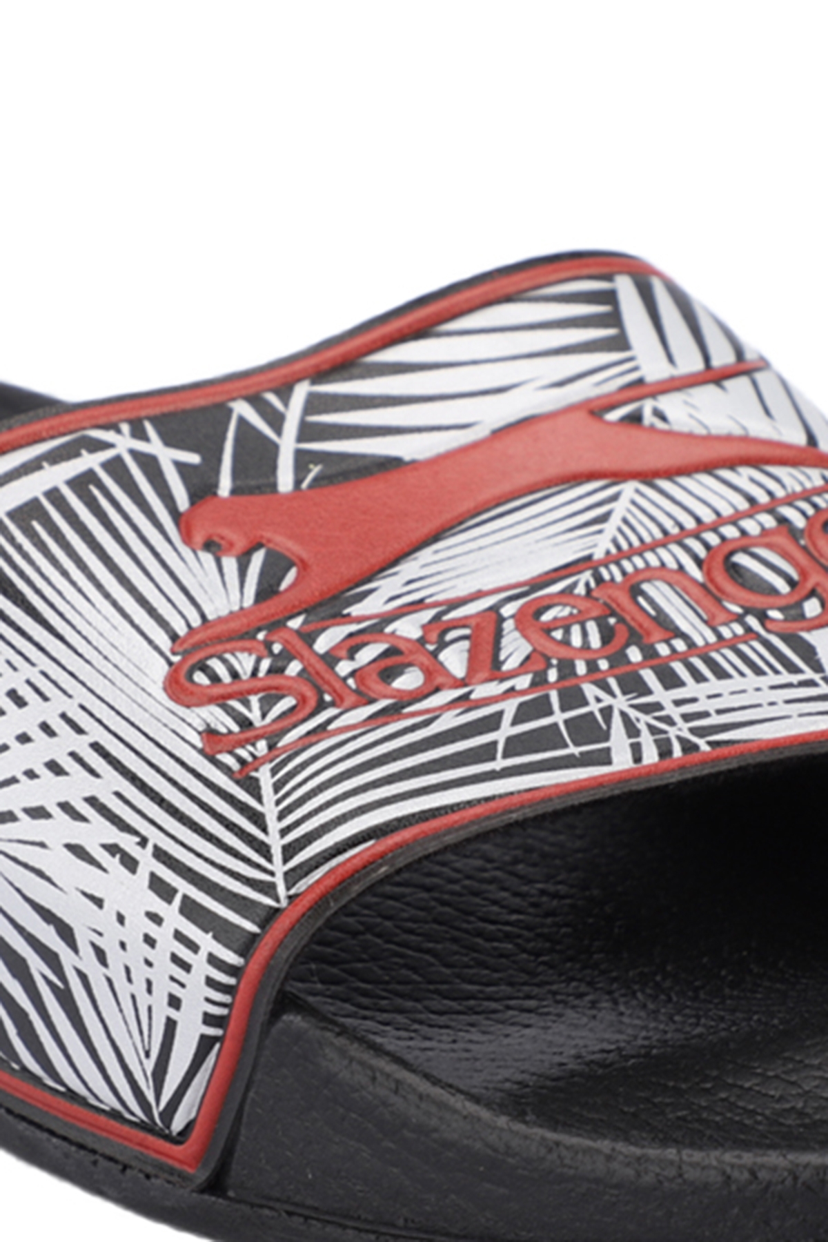 FEVER Erkek Siyah / Kırmızı Terlik - Görsel 5