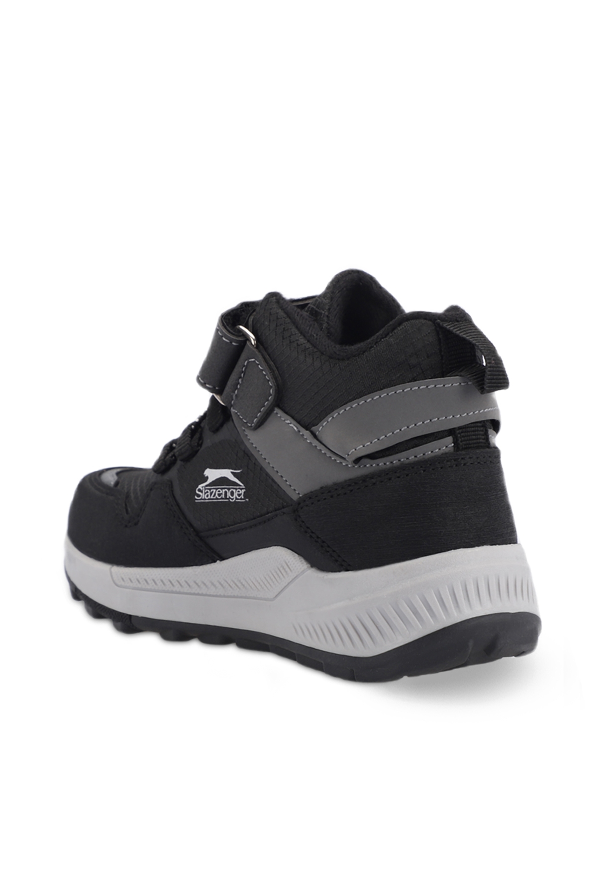 KENZIE IN Erkek Çocuk Cırt Cırtlı Siyah / Beyaz Bot - Görsel 4