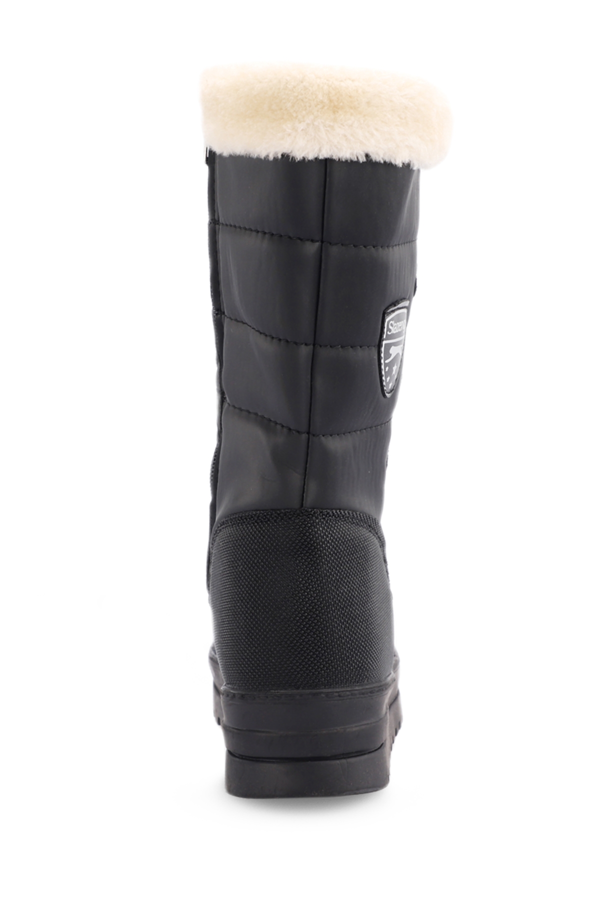 HOPE IN Kadın Fermuarlı Siyah / Bej Bot - Görsel 7