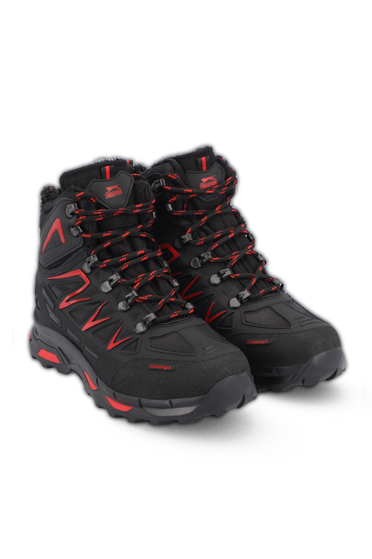 HARDEEP IN Kadın Siyah / Kırmızı Bot - Görsel 3