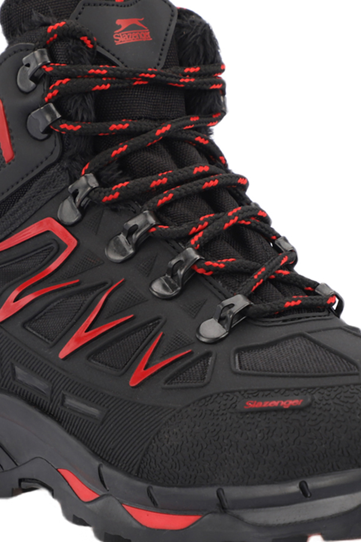 HARDEEP IN Kadın Siyah / Kırmızı Bot - Görsel 5