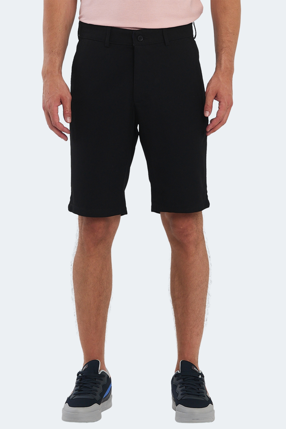 Slazenger EASILY Erkek Cepli Siyah Şort — 2