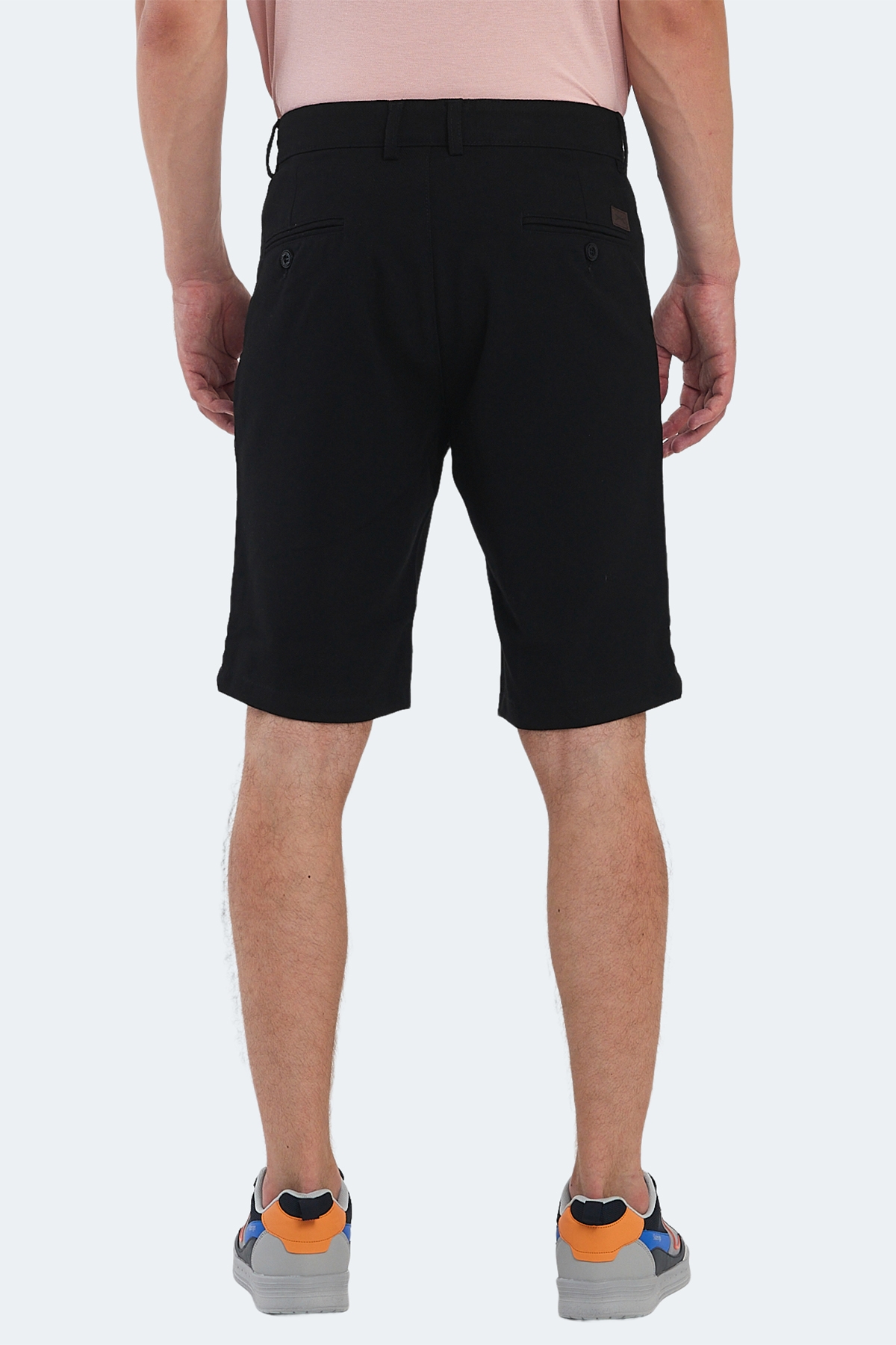 Slazenger EASILY Erkek Cepli Siyah Şort — 6