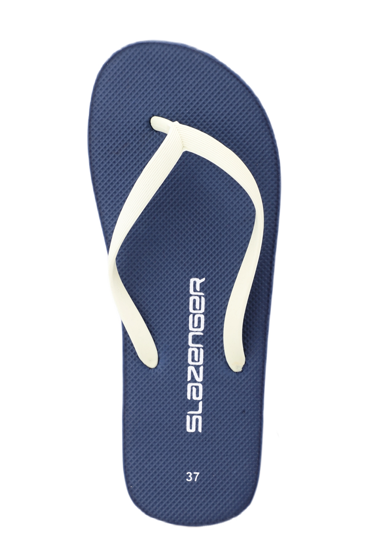 VICTORA Kadın Parmak Arası Mavi / Beyaz Terlik - Görsel 6