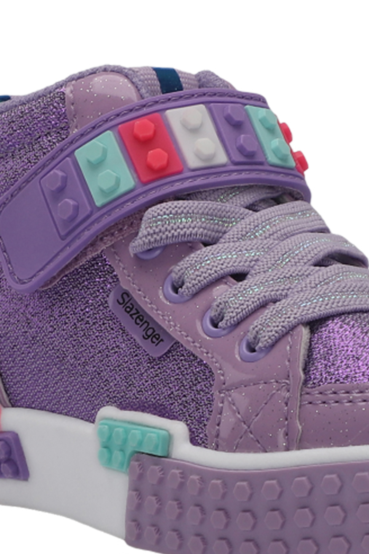 NORTH Kız Çocuk Cırt Cırtlı Mor Günlük Spor Ayakkabısı - Görsel 5