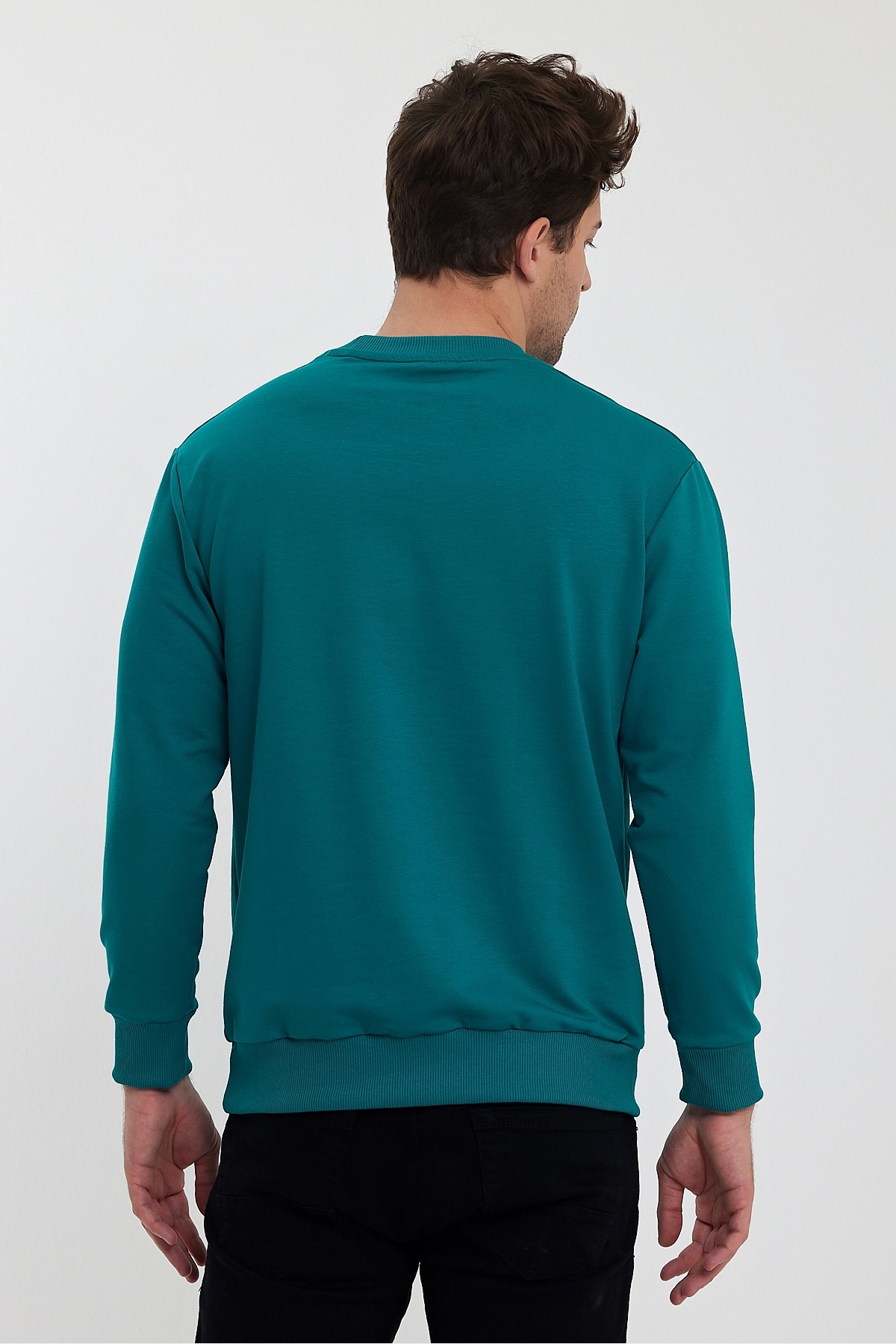 Twobull OSLO Erkek Petrol Sweatshırt — 2