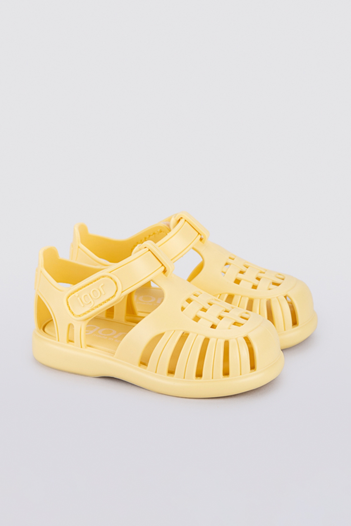 S10271 TOBBY SOLID Unisex Çocuk Vainilla Sandalet - Görsel 2