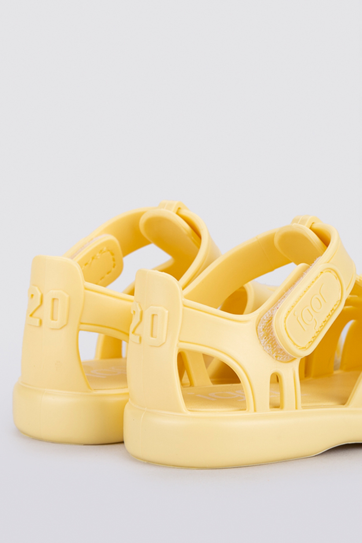 S10271 TOBBY SOLID Unisex Çocuk Vainilla Sandalet - Görsel 4