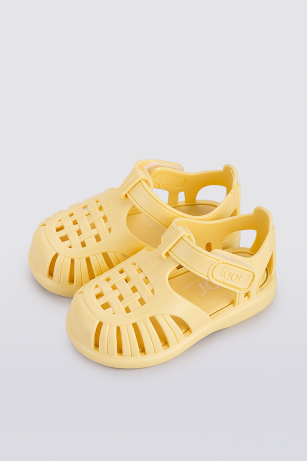 S10271 TOBBY SOLID Unisex Çocuk Vainilla Sandalet - Görsel 5