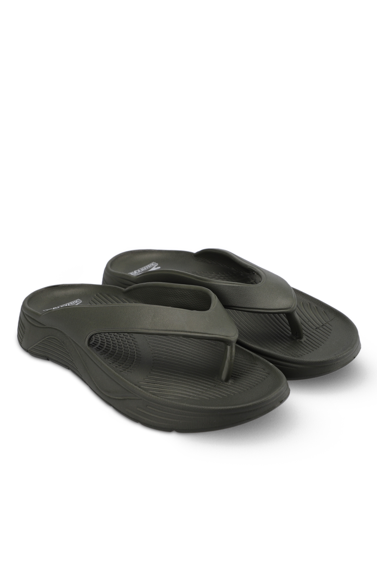 OLAVI Erkek Parmak Arası Haki Terlik - Görsel 3