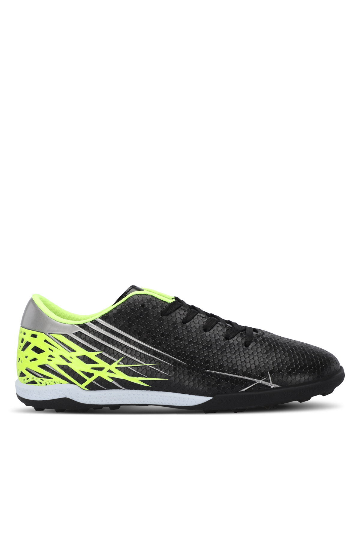 CARLO I Erkek Halı Saha Siyah / Yeşil Futbol Ayakkabısı - Görsel 2