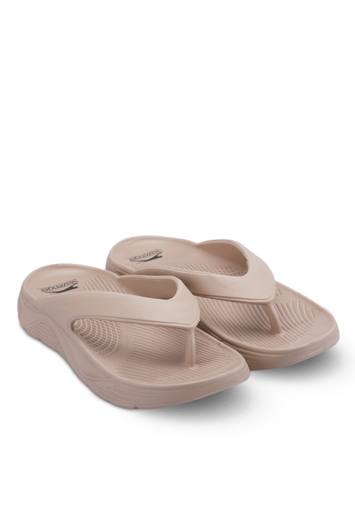 OLAVI Erkek Parmak Arası Camel Terlik - Görsel 3