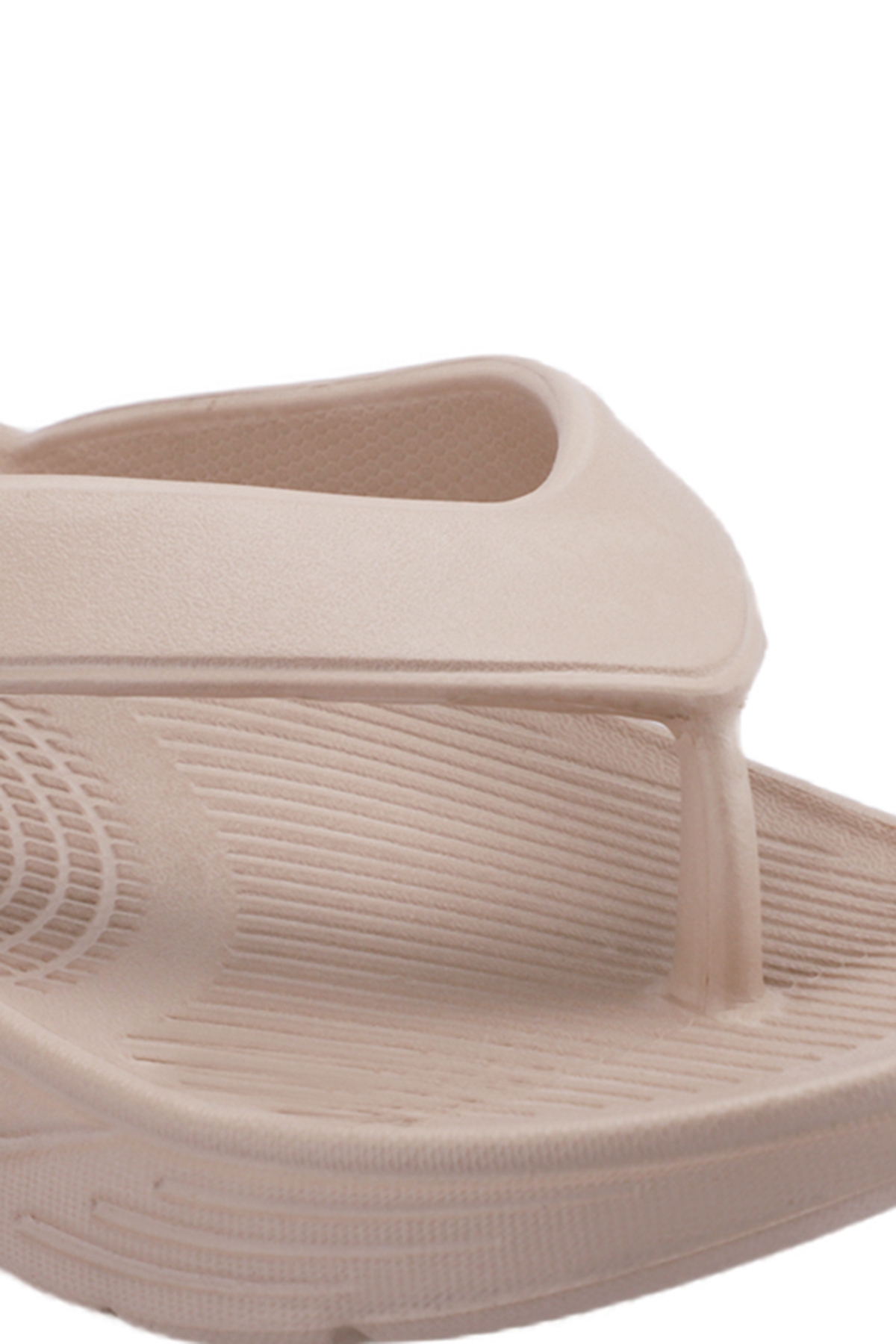 OLAVI Erkek Parmak Arası Camel Terlik - Görsel 5