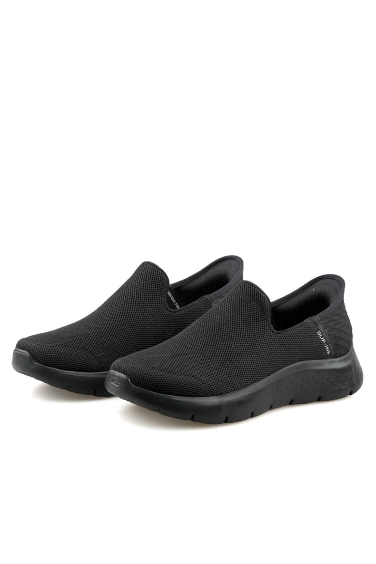 216491-BBK Erkek Siyah Sneaker - Görsel 3