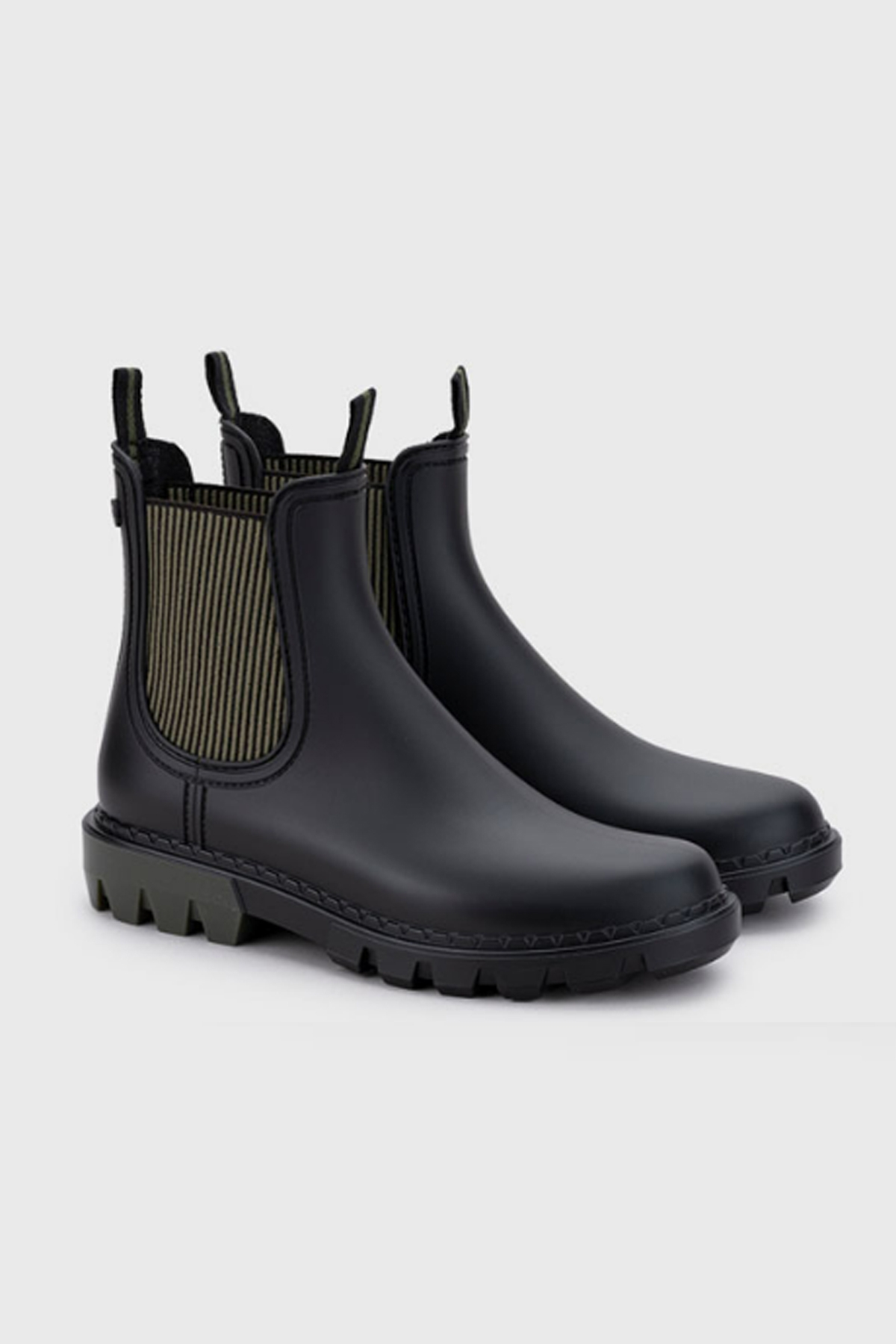 ROCK BICOLOR Kadın Haki Çizme - Görsel 3