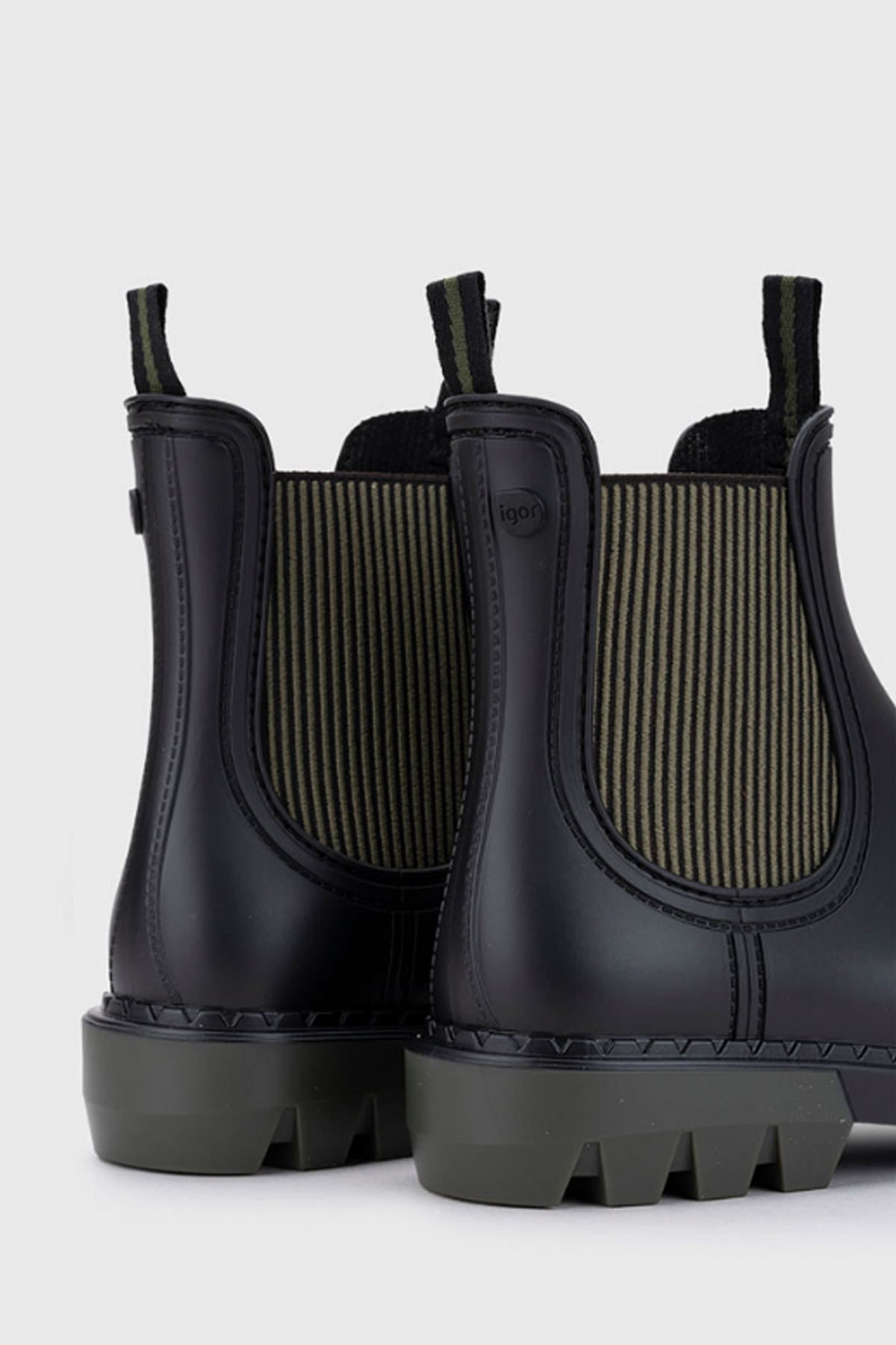 ROCK BICOLOR Kadın Haki Çizme - Görsel 4