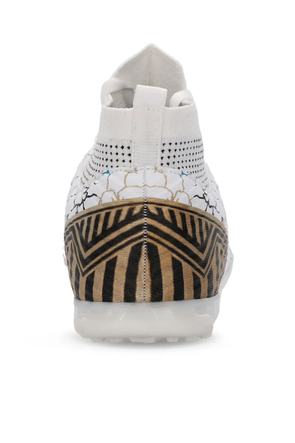 CORNER Erkek Halı Saha Beyaz / Mavi Futbol Ayakkabısı - Görsel 7