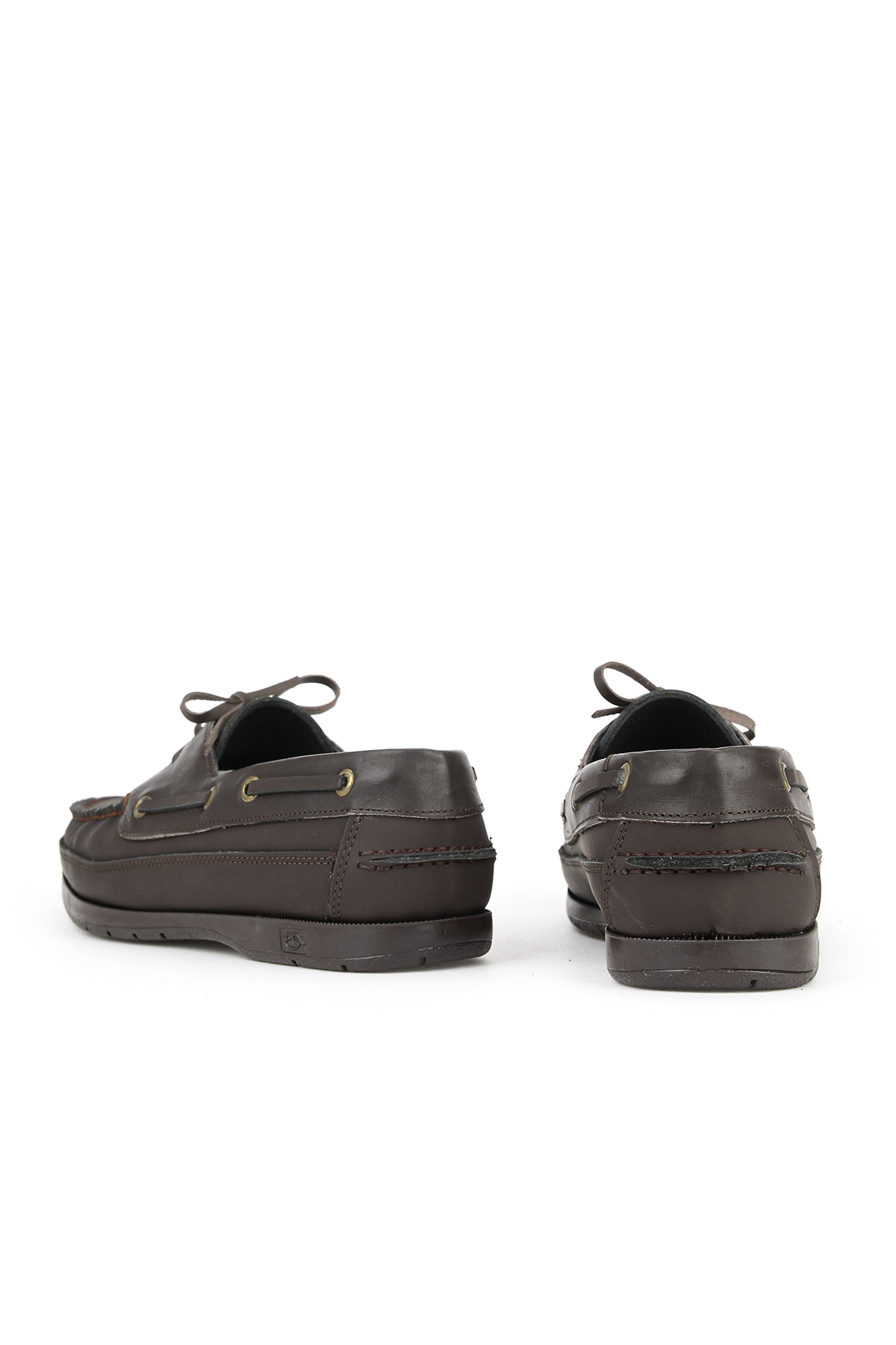 Hakiki Deri Erkek Günlük Ayakkabı 153423Z292 Kahve - Görsel 4