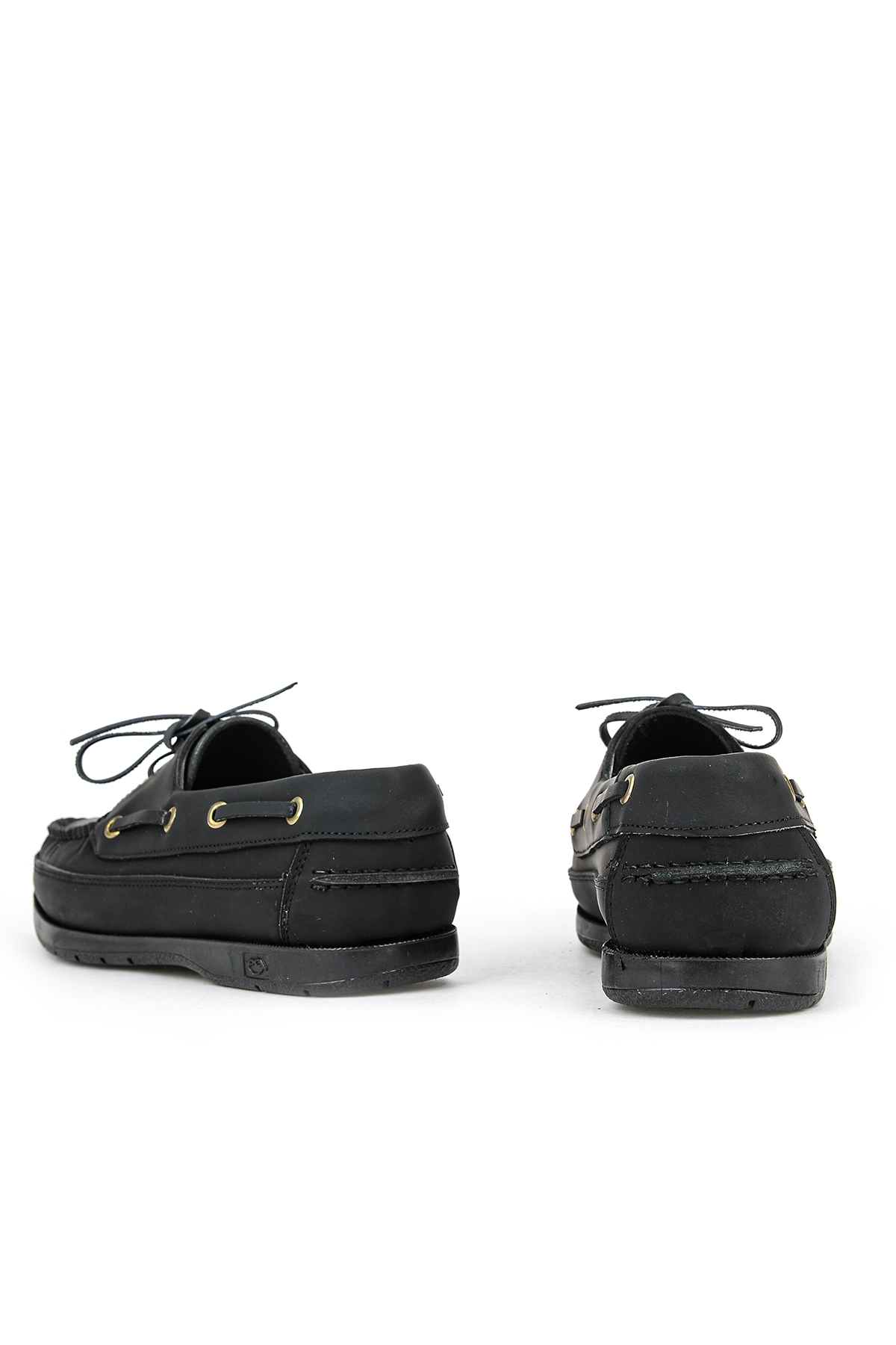 Hakiki Deri Erkek Günlük Ayakkabı 153423Z292 Siyah - Görsel 4