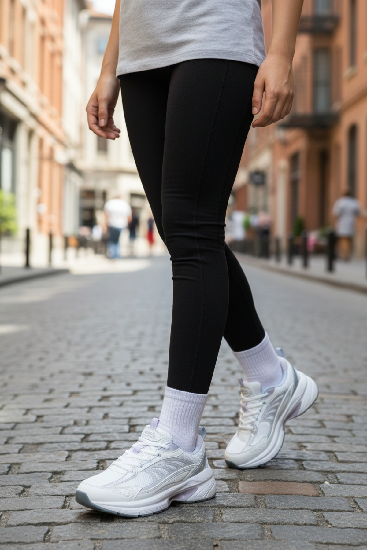 ELEGANT TX W 5PR Beyaz Kadın Sneaker - Görsel 3