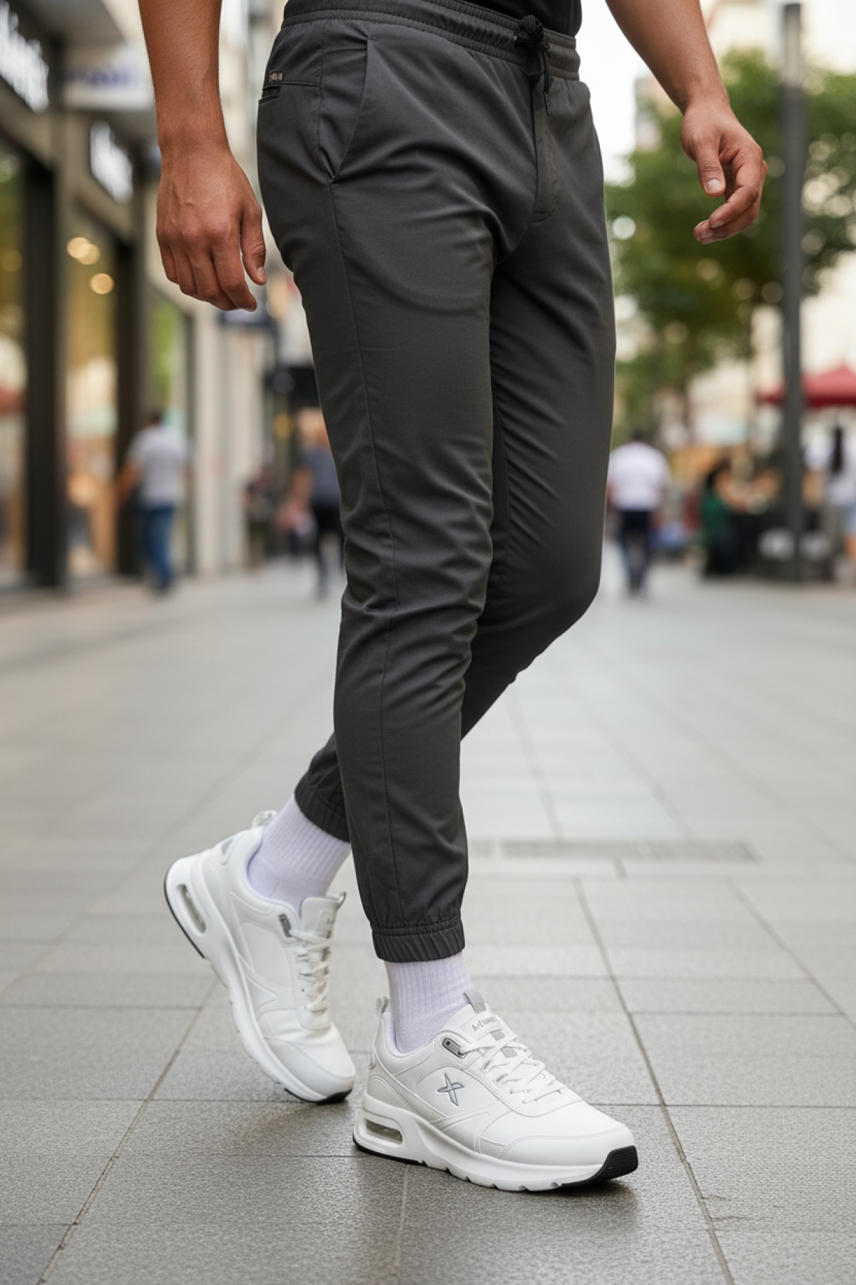 AMIRAL PU 5PR Beyaz Erkek Sneaker - Görsel 3