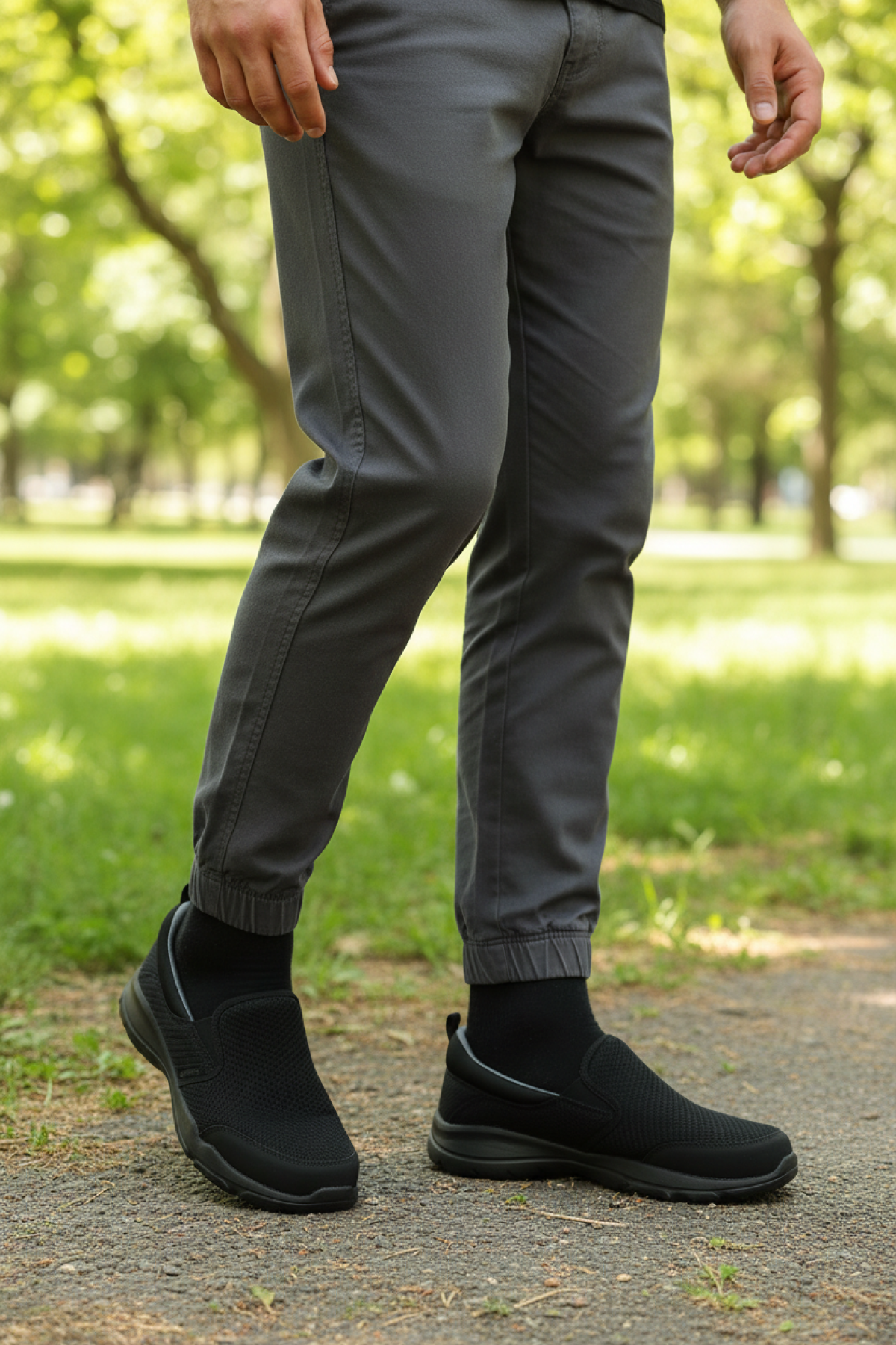 LIPONIS 6FX Siyah Erkek Comfort Ayakkabı - Görsel 3