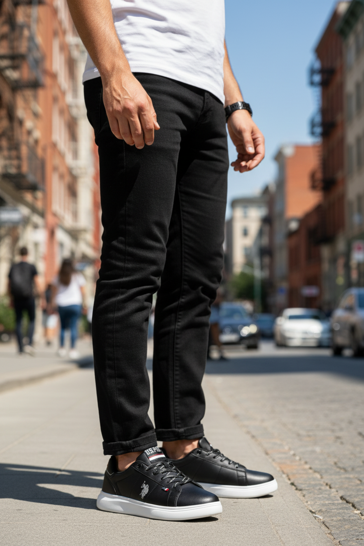 ARES 6FX Siyah Erkek Sneaker - Görsel 3