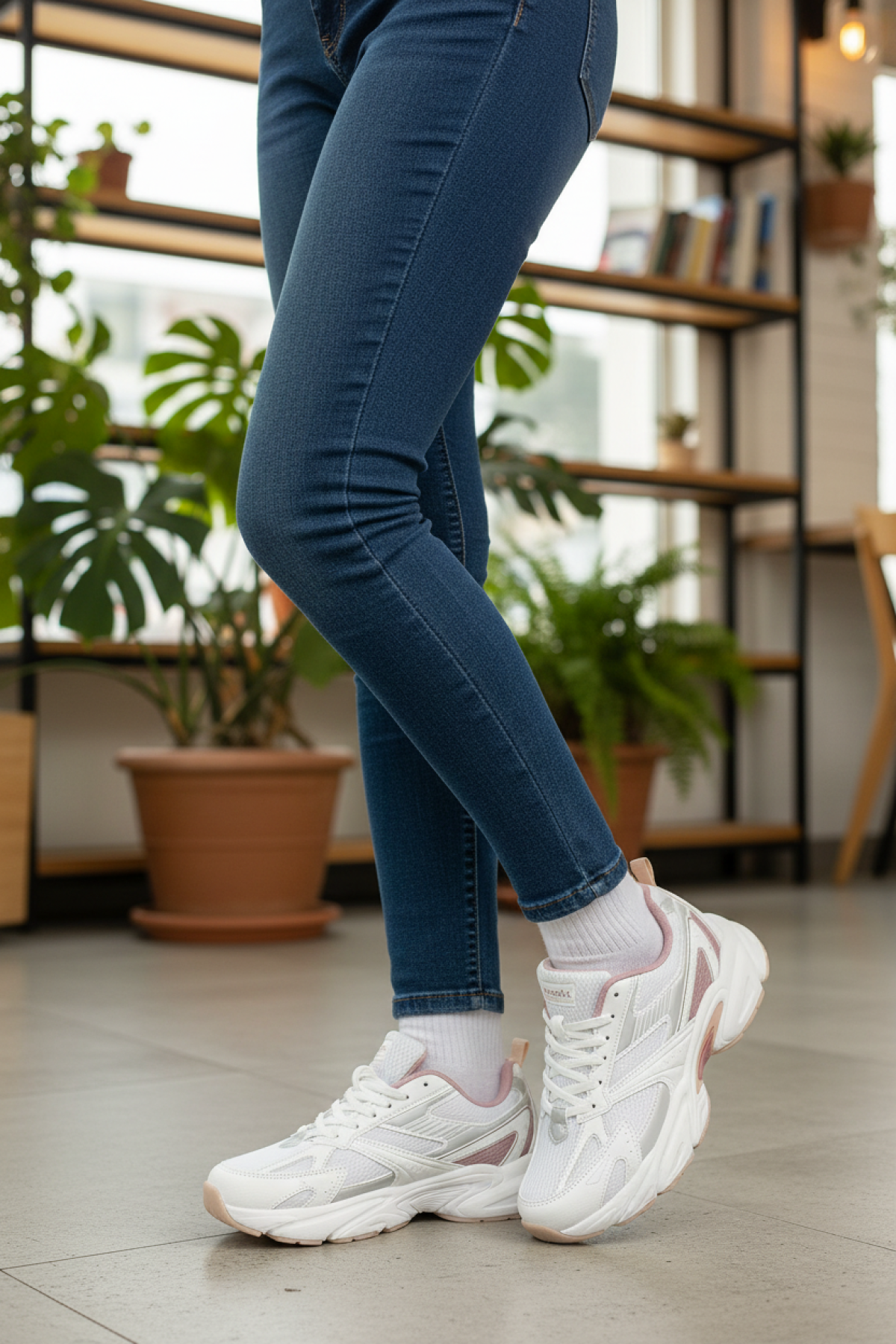 TWISTER TX W 6FX Beyaz Kadın Sneaker - Görsel 3