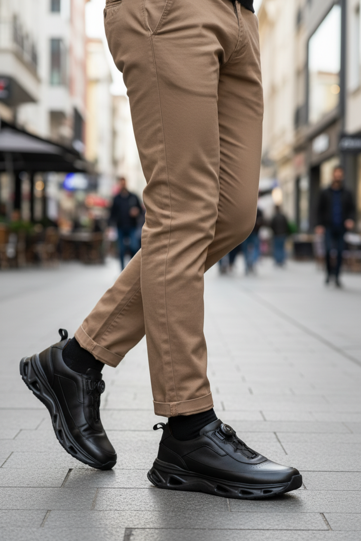 ANKLE 5PR Siyah Erkek Günlük Ayakkabı - Görsel 3