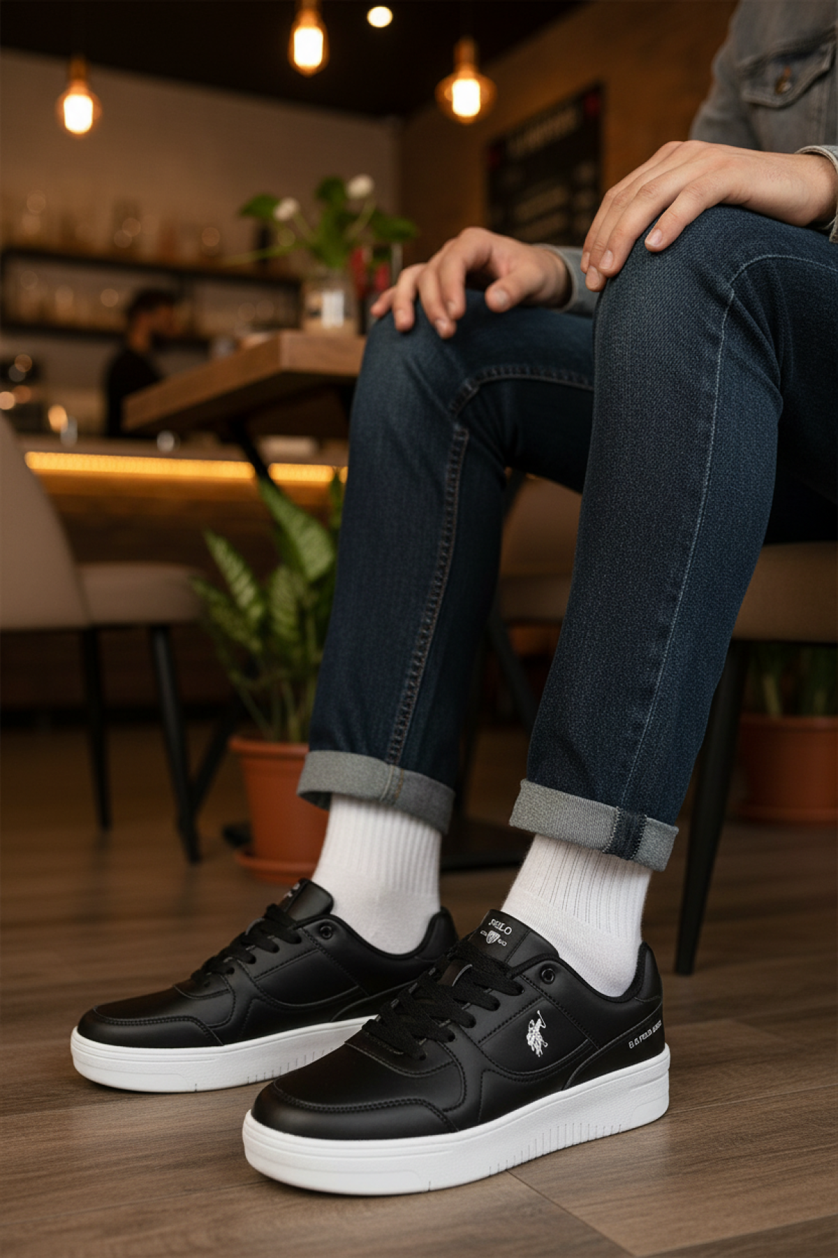 LEE 6FX Siyah Erkek Sneaker - Görsel 3