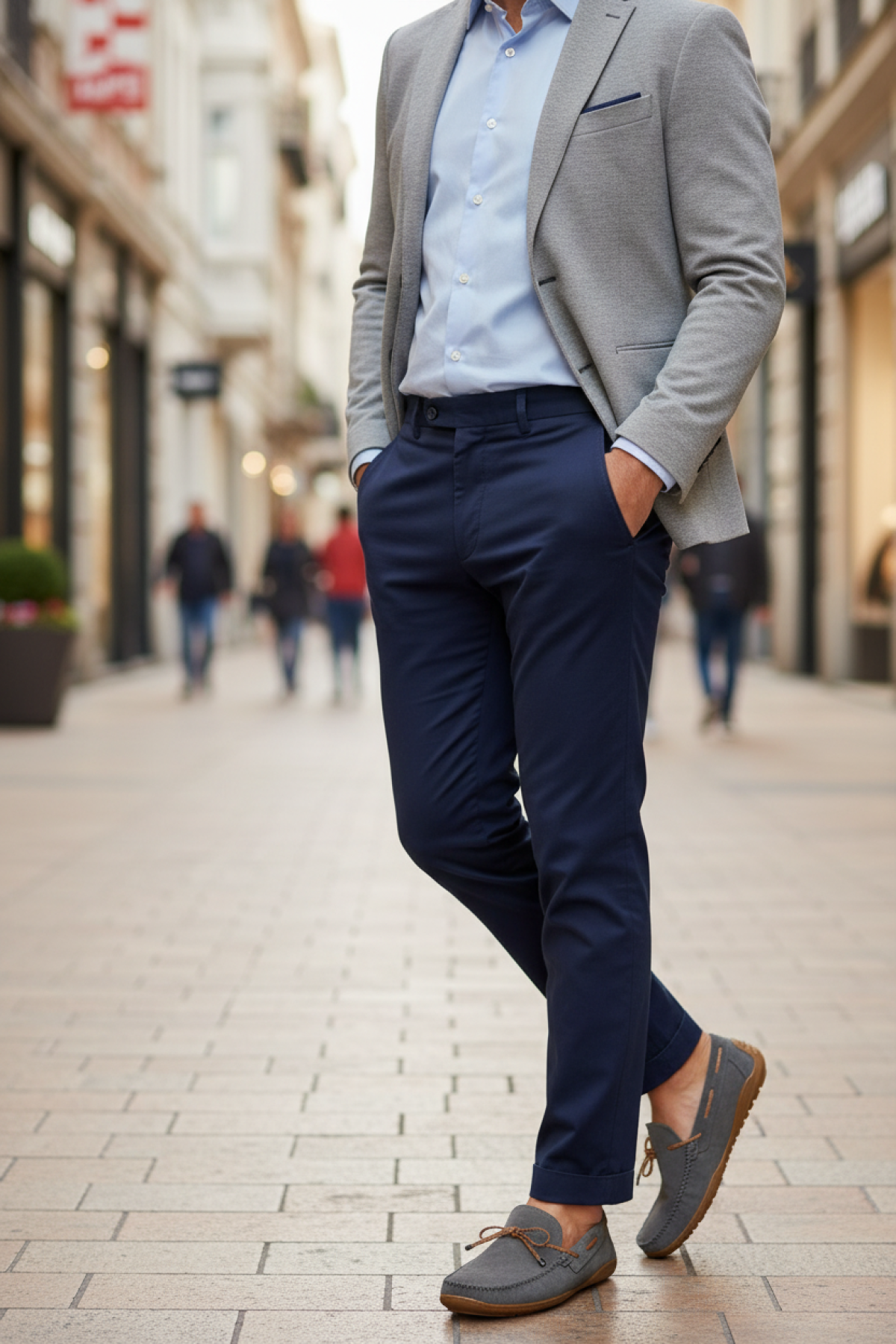 INCI SILENT 5FX GRI Erkek Comfort Ayakkabı - Görsel 3