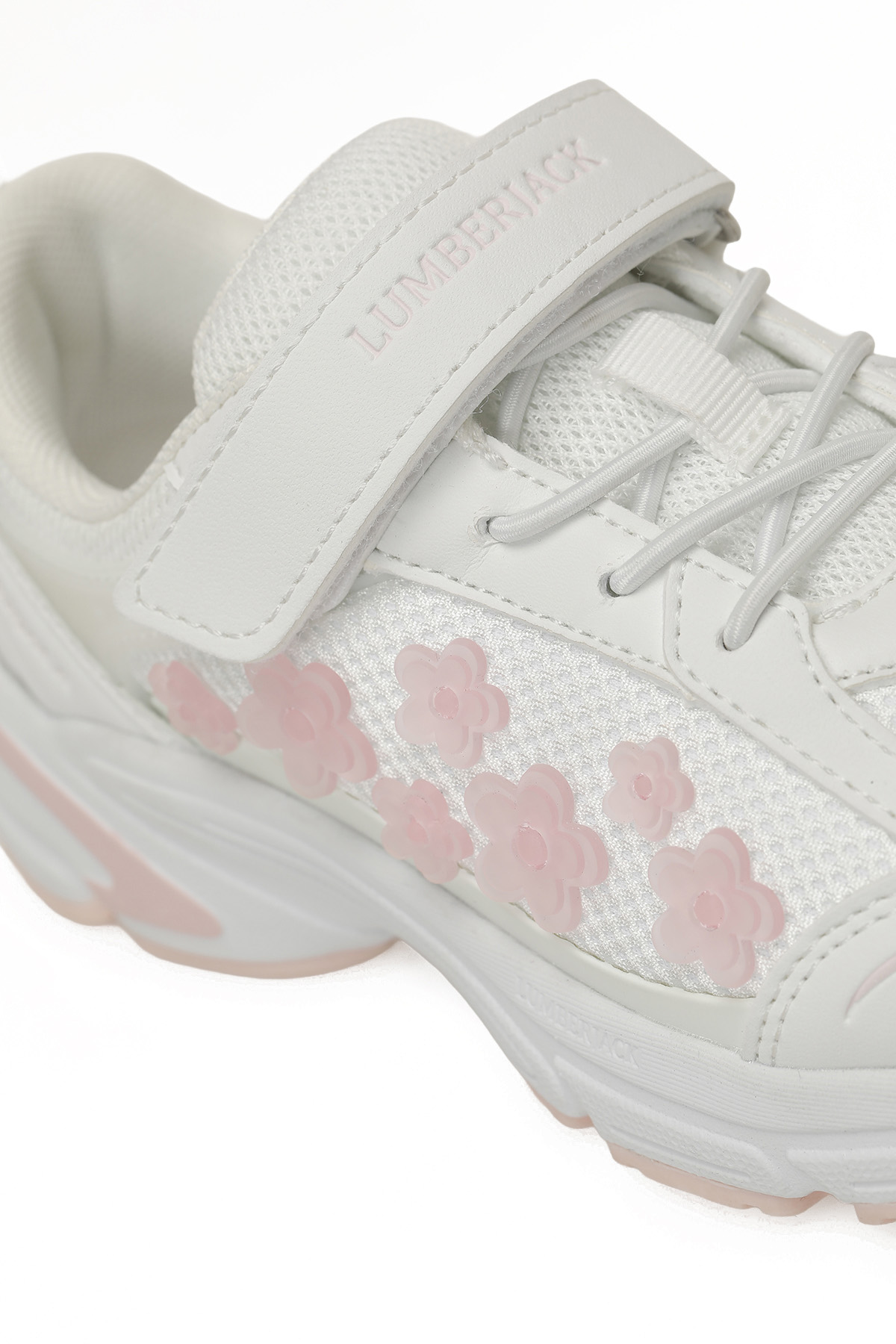 Lumberjack Lumberjack FLOWER 6FX Beyaz Kız Çocuk Spor Ayakkabı Flo'da! Beyaz - 8. görsel