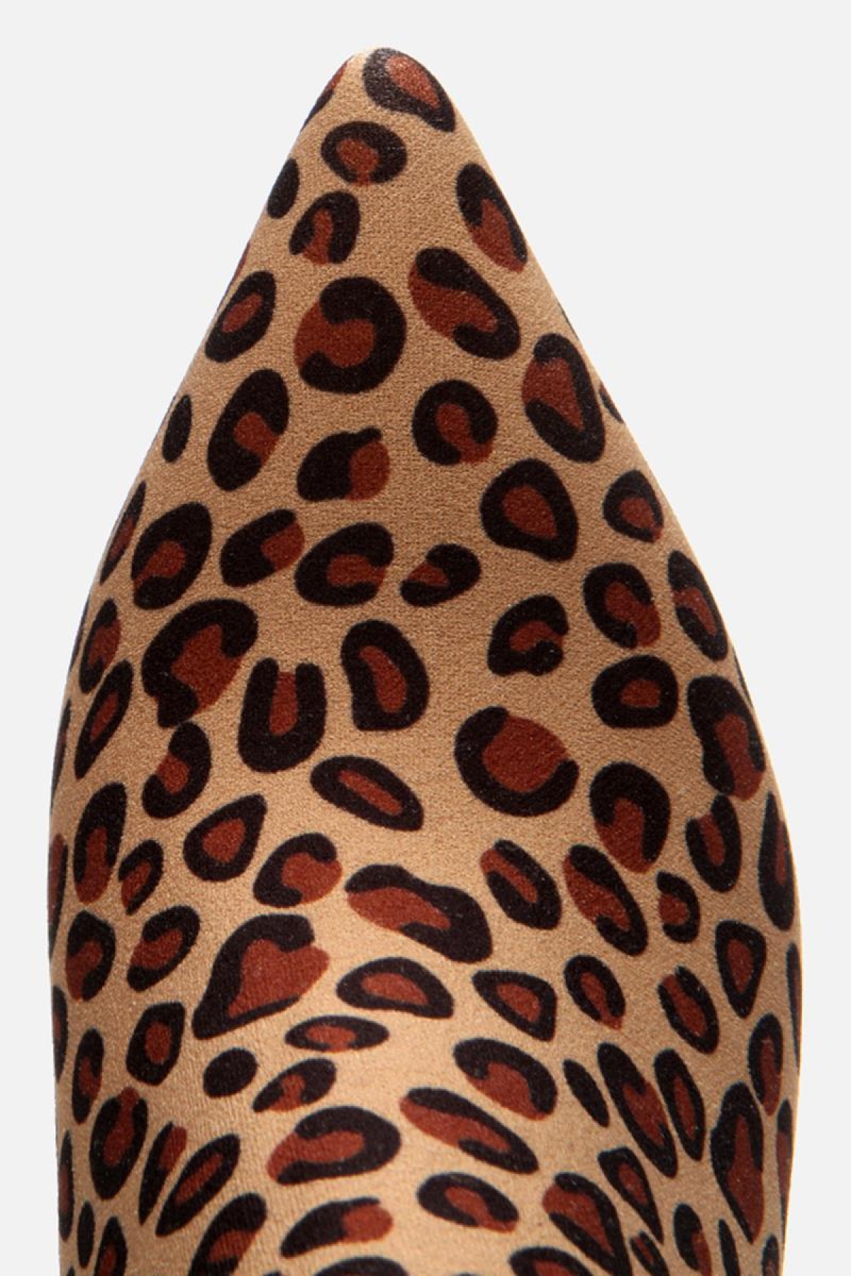 Leopar Desenli Kadın Topuklu Bot - Görsel 9