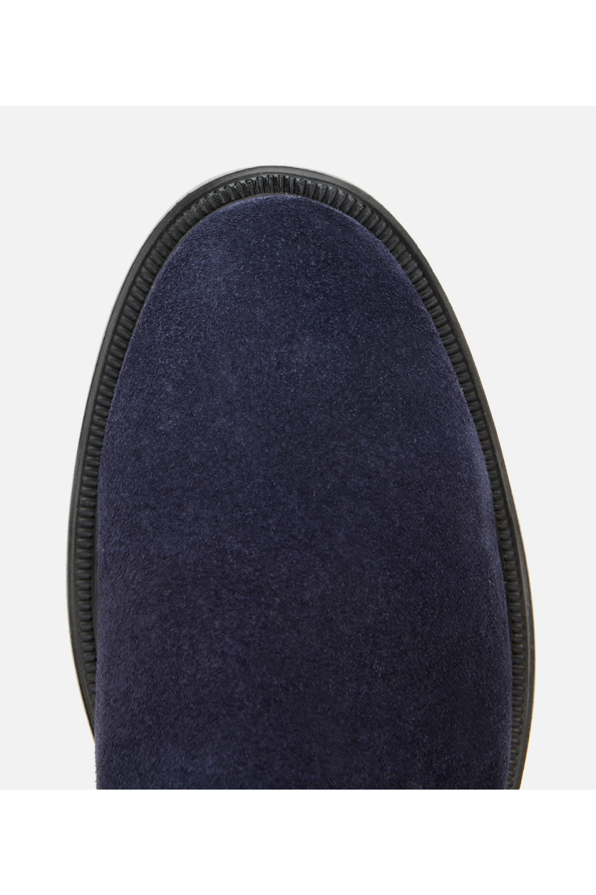 Erkek Süet Deri Lacivert Lastik Detaylı Chelsea Bot - Görsel 6
