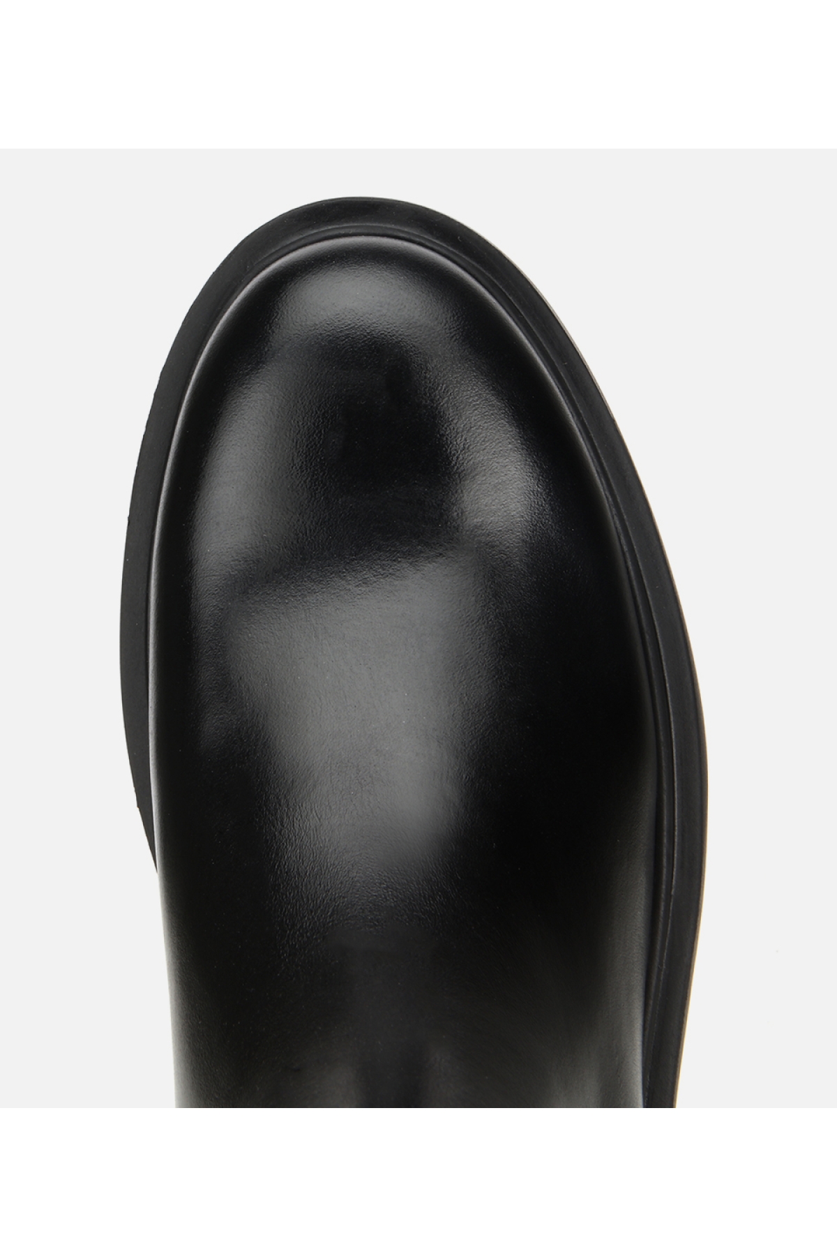 Erkek Deri Siyah Lastik Detaylı Chelsea Bot - Görsel 6