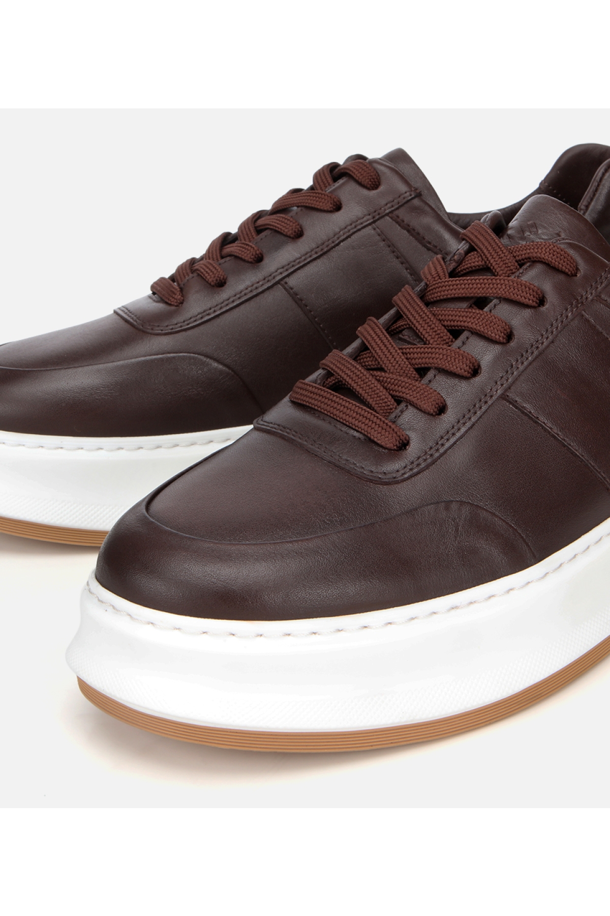Erkek Deri Kahverengi Yumuşak Dokulu Günlük Ayakkabı - Görsel 4