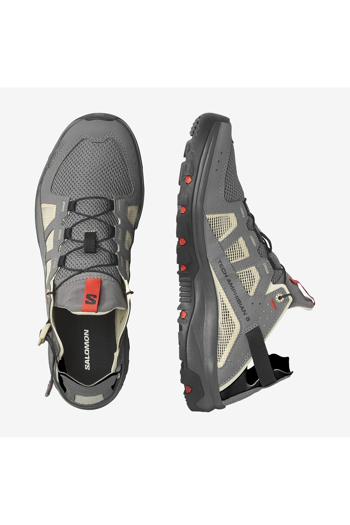 Techamphibian 5 Erkek Gri Deniz Ayakkabısı - Görsel 4