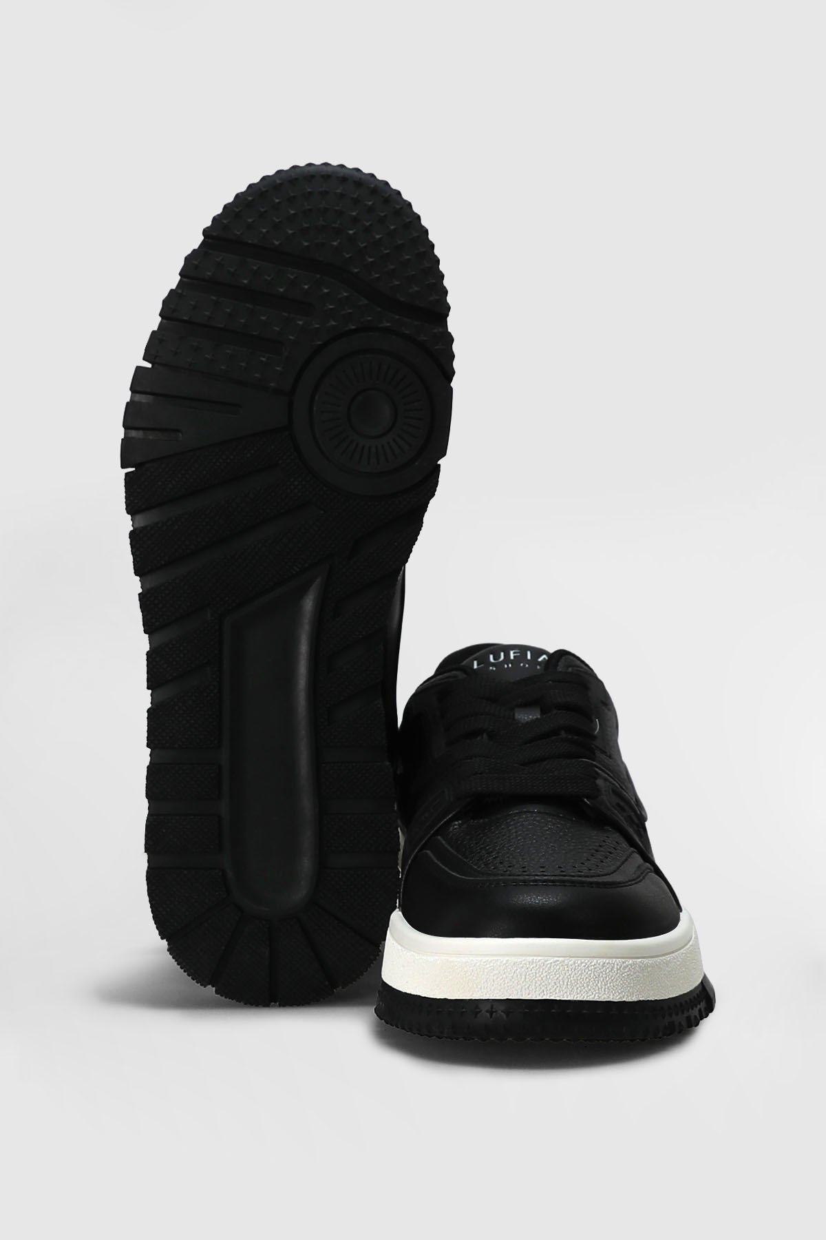 Erkek Albert Deri Sneaker Ayakkabı 112230250 Siyah - Görsel 6