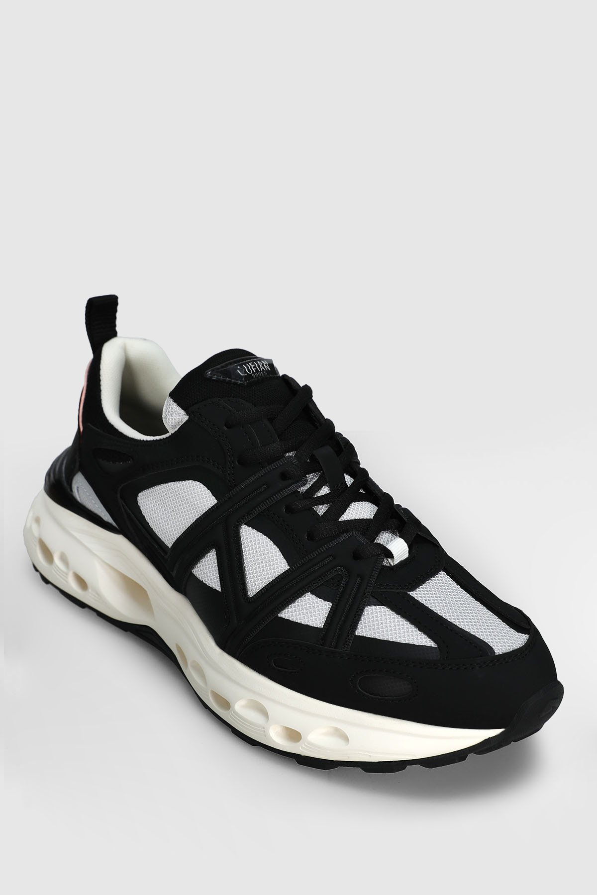 Erkek Vlad Deri Sneaker Ayakkabı 112230236 Siyah - Görsel 3