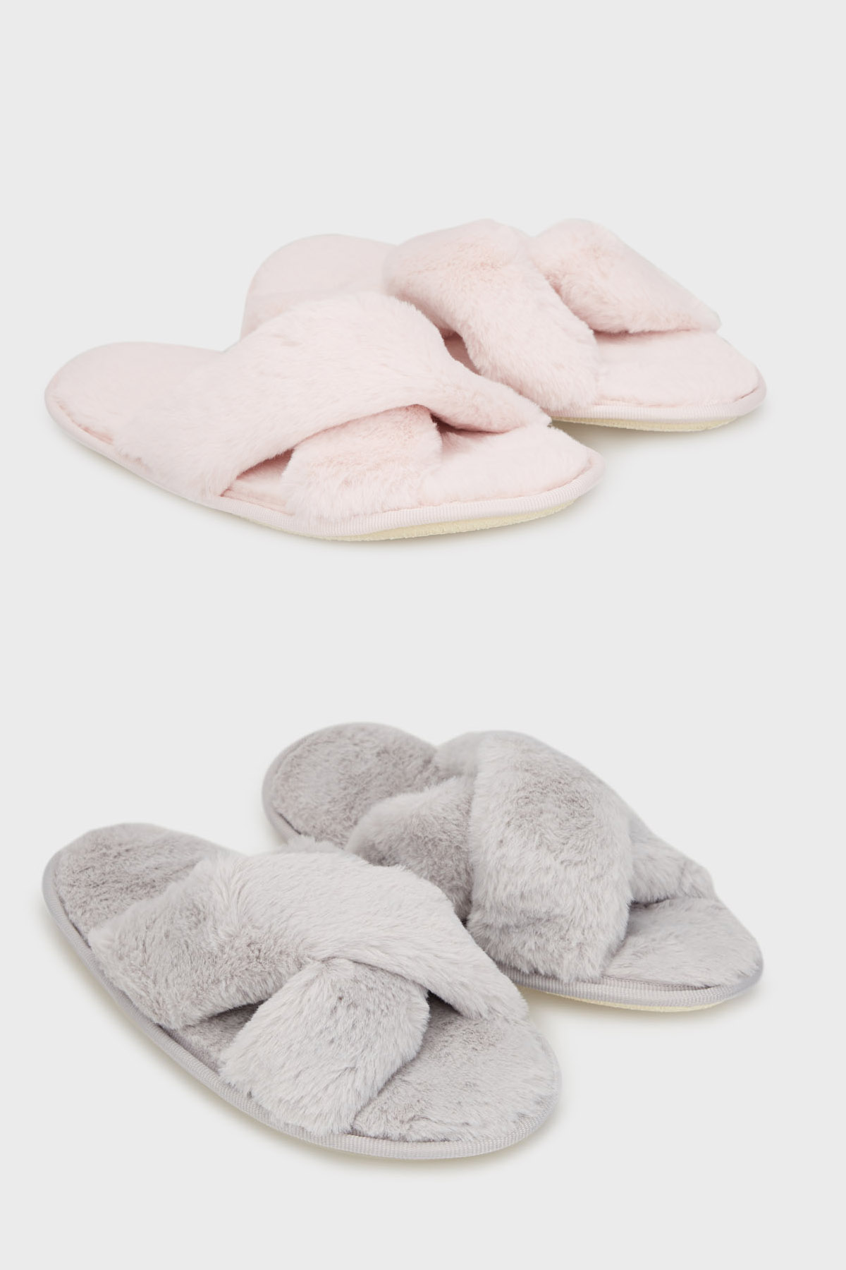 Bayan Terlik 6722001S2 Gri-Pudra - Görsel 2