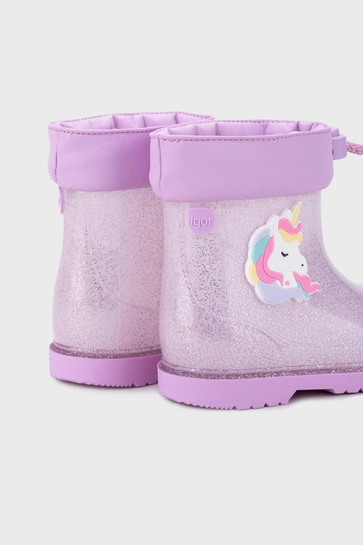 Kız Çocuk Yağmur Çizmesi W10339 LİLA - Görsel 4