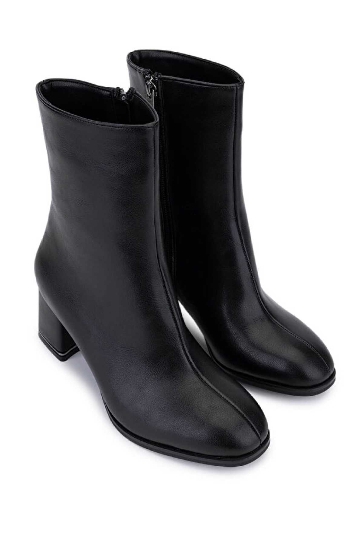 336574 Kadın Siyah Topuklu Bot - Görsel 2