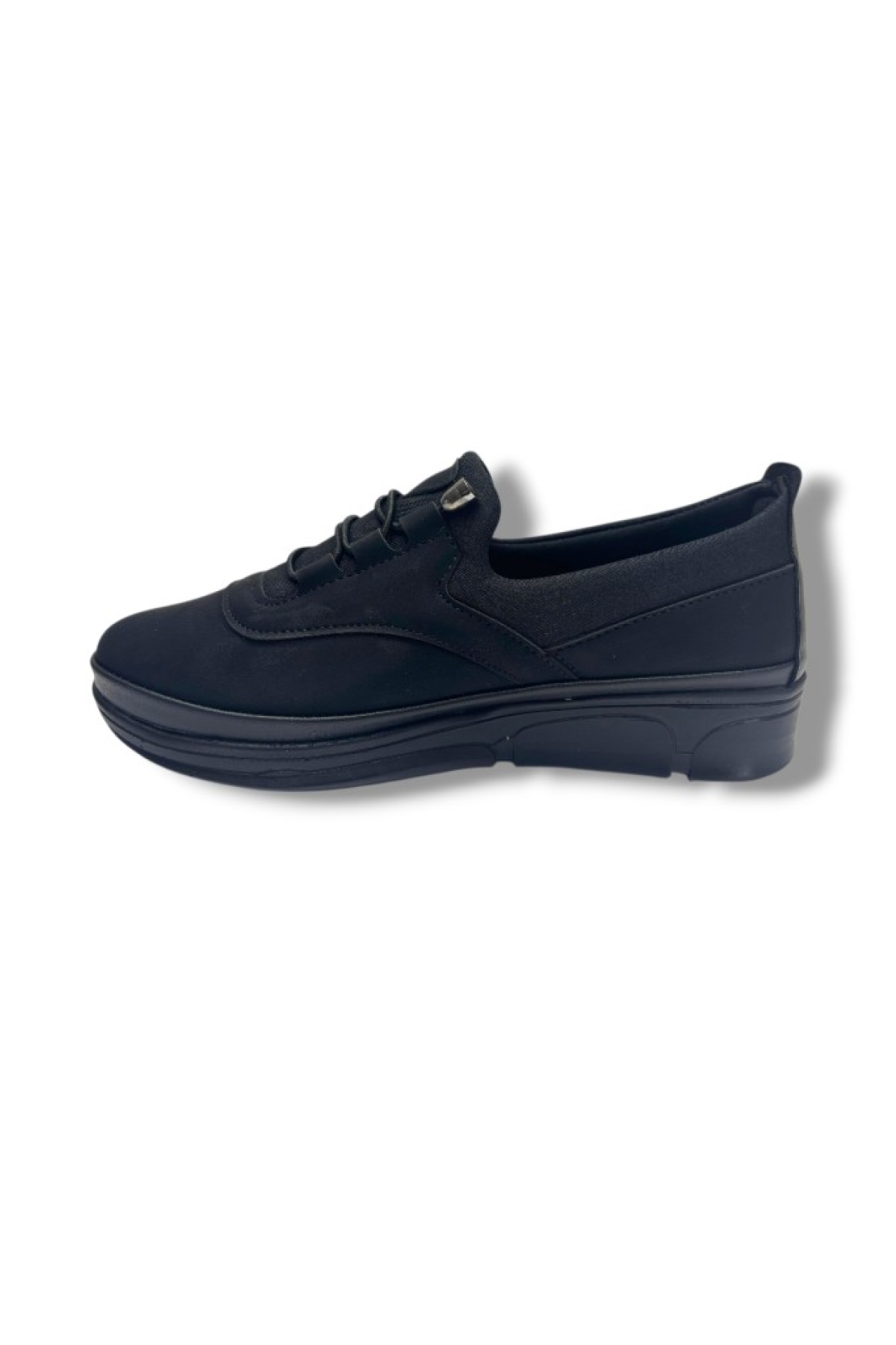 1150-26 Yağlı Deri Anatomik Slip On Comfort Kadın Ayakkabı - Görsel 4