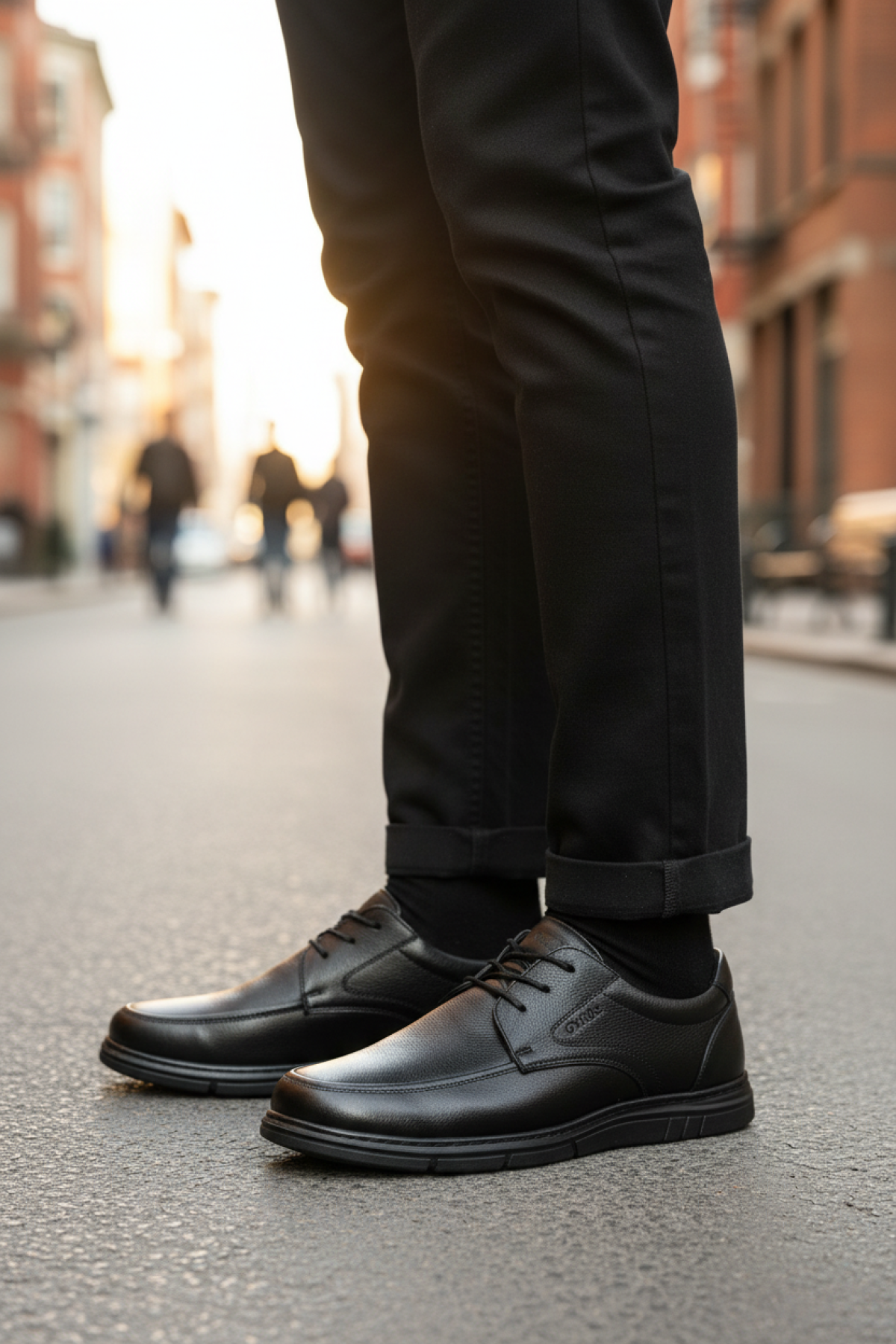 ARGU FLG 5PR Siyah Erkek Rahat Ayakkabı - Görsel 3