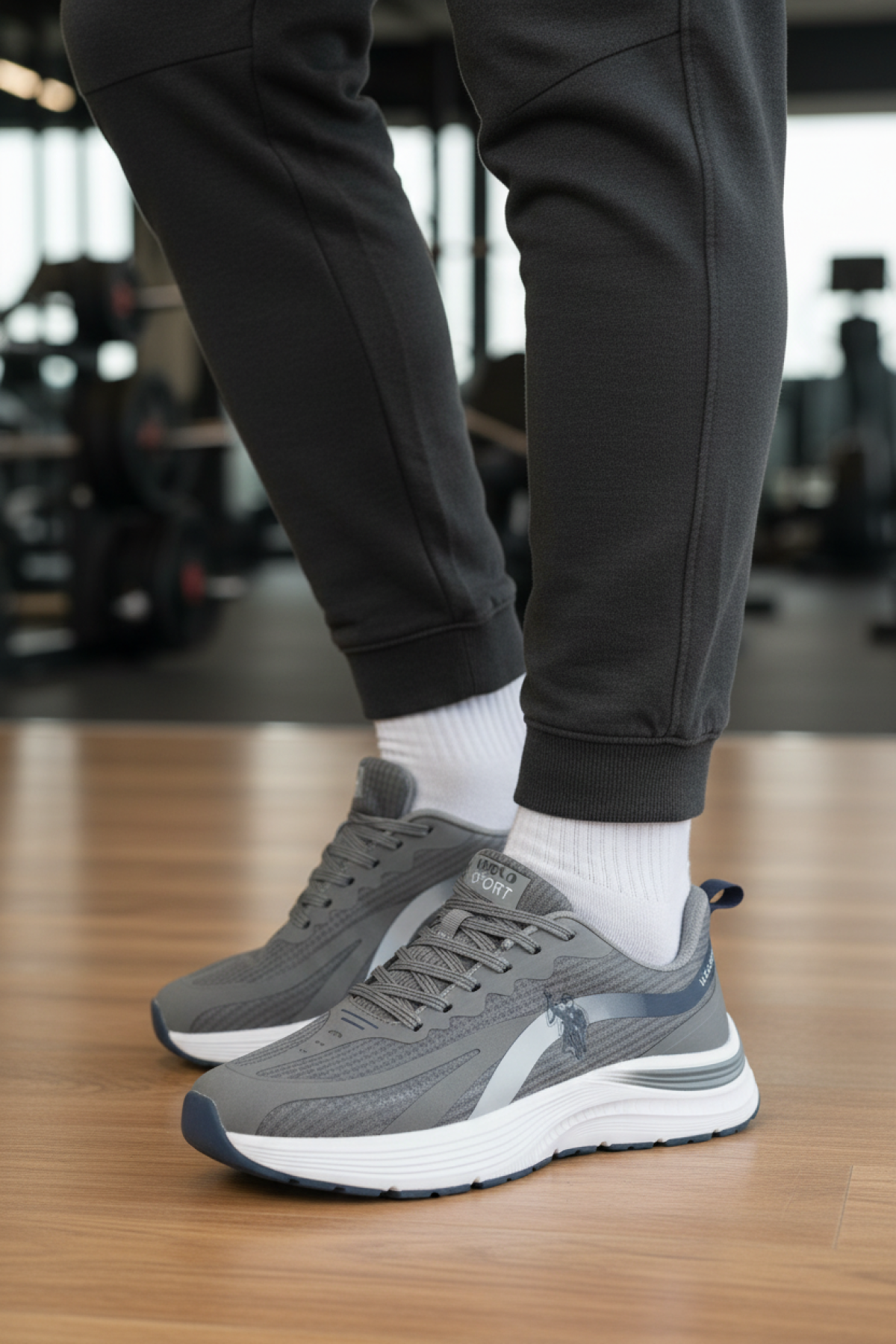 DARCY 5PR Gri Erkek Koşu Ayakkabısı - Görsel 3