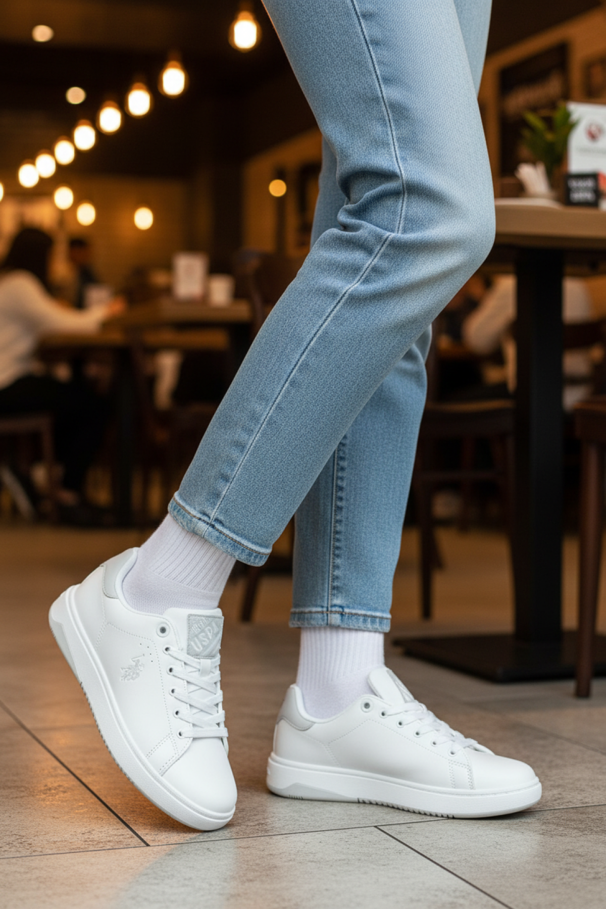 PANOA 5PR Beyaz Kadın Sneaker - Görsel 3