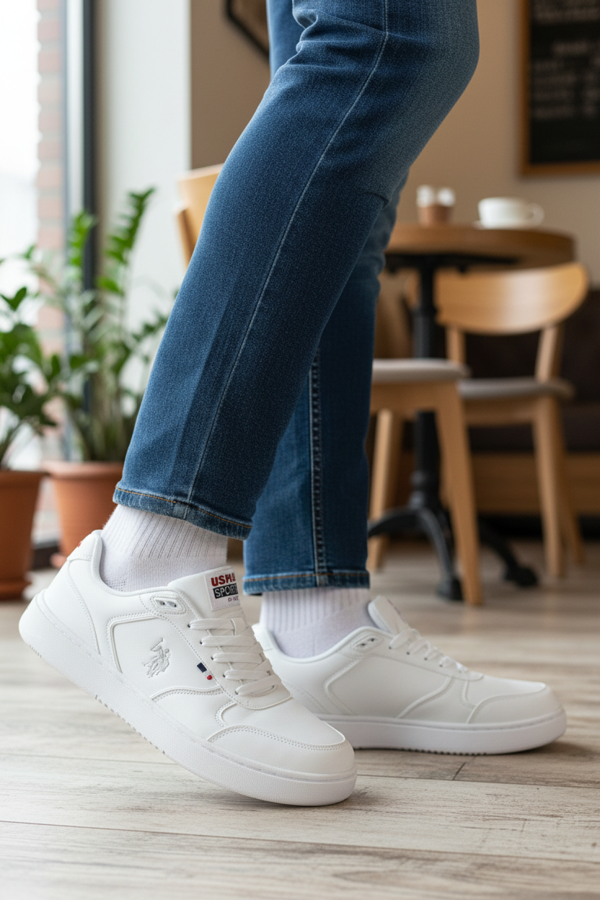 PANOA 5PR Beyaz Erkek Sneaker - Görsel 3