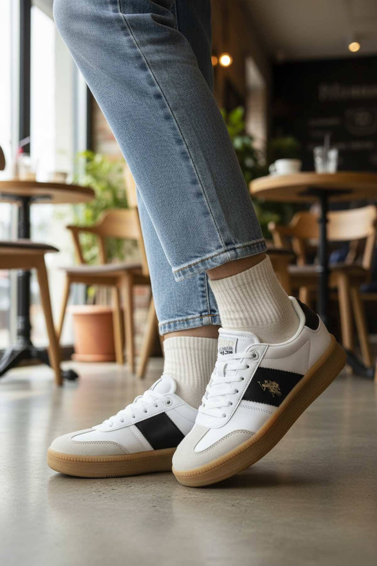 SAMIRA 5PR Beyaz Kadın Sneaker - Görsel 3